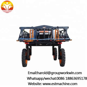 Agricultural Self Propelled Four-Wheel Drive Pesticide Spraying Power Agriculture Boom Sprayer Machinery