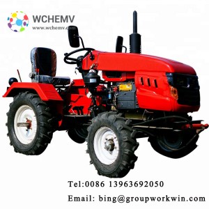 high power 4wd 110 HP farm tractor with AC cabin