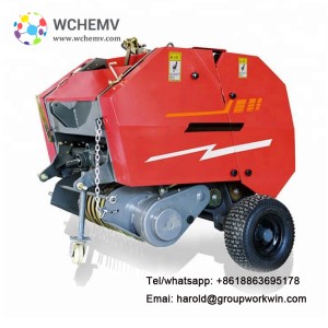 Automatic Baling Machine Mini Round Hay Baler For Grass AndStraw Baling  ​