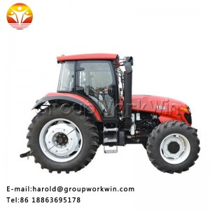 Cheap price 70HP 80HP 90HP 100HP 110hp Farm Tractor With Front Loader