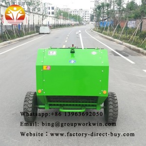 good quality mini round hay straw baler