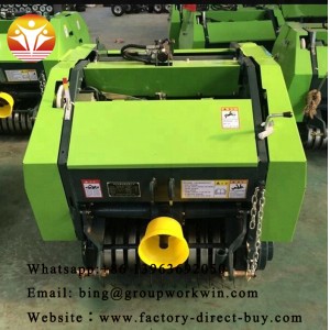 Economy square straw baler/ mini roll hay baler