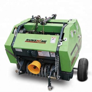 Manufacturer CE hydraulic small round hay baler with factory price