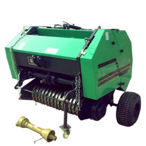 Economy square straw baler/ mini roll hay baler