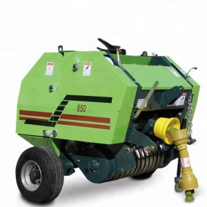 Manufacturer CE hydraulic small round hay baler with factory price