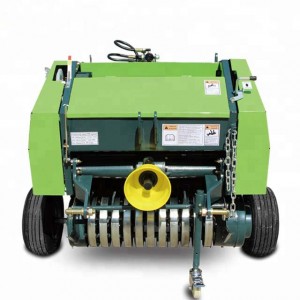 Manufacturer CE hydraulic small round hay baler with factory price