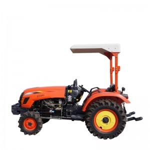 high power 4wd farm tractor with AC cabin