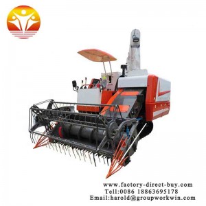 Chinese Promotion Price Full Feeding Rice Combine Harvester