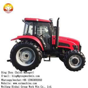 China agricultural 180hp cheap farm tractor machine for sale