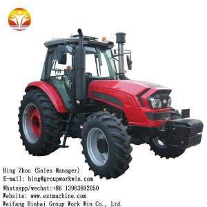 180hp four-wheel drive diesel agricultural tractor