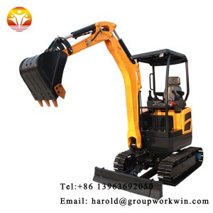 China made 3ton 4ton mini crawler excavator with CE