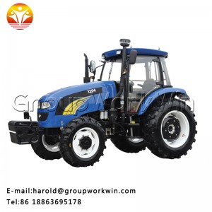 Low fuel consumption wheeled high horsepower farm tractor price