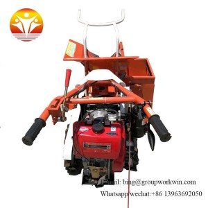 wheat rice tractor reaper machine,rice reaper combine harvester