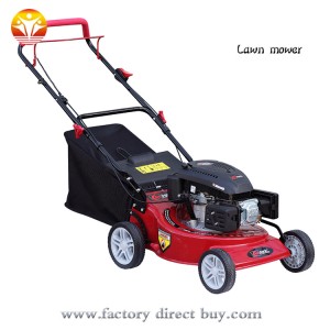 Self-propelled lawn mower pruning lawn mower