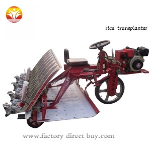 High-efficiency farming self-propelled high-speed rice field transplanter