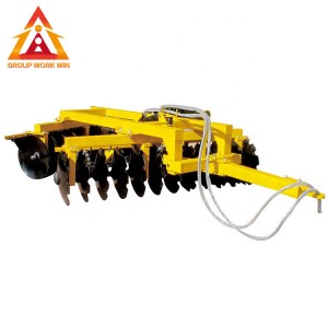 small China disc harrow 5 ton farm tipping trailer remote control far