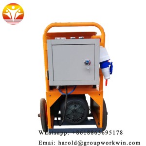 Small Construction Screw mortar spraying machine