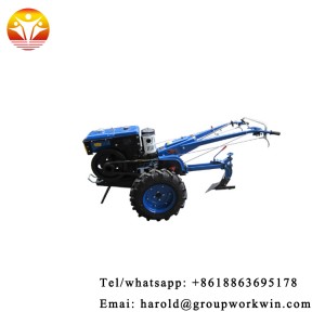 Modern two wheel rubber walking tractor price