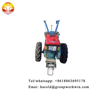 Modern two wheel rubber walking tractor price