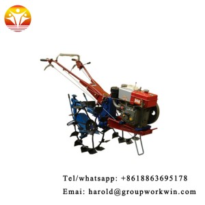 Modern two wheel rubber walking tractor price