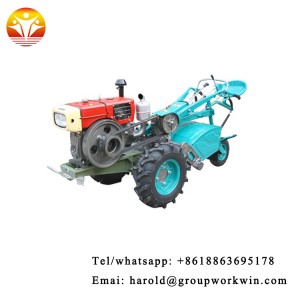 E-starter hand cranking changfa 15hp changchai farm diesel walking tractor