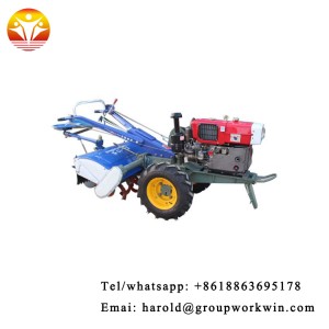 E-starter hand cranking changfa 15hp changchai farm diesel walking tractor