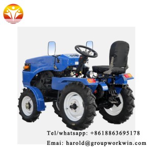 LHT151 15hp diesel engine mini farm tractors with spare parts for sale