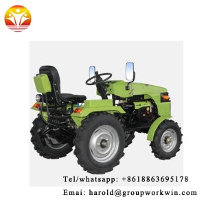 LHT151 15hp diesel engine mini farm tractors with spare parts for sale