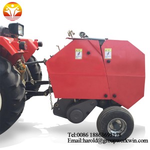 good quality mini round hay straw baler price