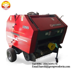 good quality mini round hay straw baler price