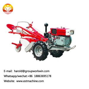 2018 New Mini Small Farm Walking Tiller Chain Tractor