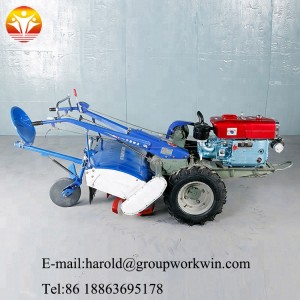 China's new mini 11hp handheld walking tractor  diesel walking tractor