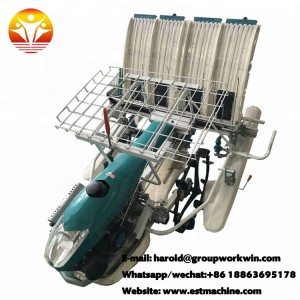 Chinese mechanical horse-riding rice transplanter, 4 rows of 6 / 8