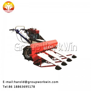 Best selling multi-function mini harvester harvester rice cutting machine