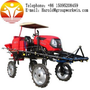 China Wholesale Gasoline engine self-propelled wind-driven sprayer